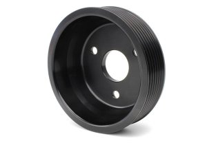 Subaru XV Crosstrek Water Pump Pulley - Perrin Performance - Lightweight - Black - `18-`20